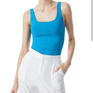 DARYN FULL LENGTH SWEATER TANK Blue